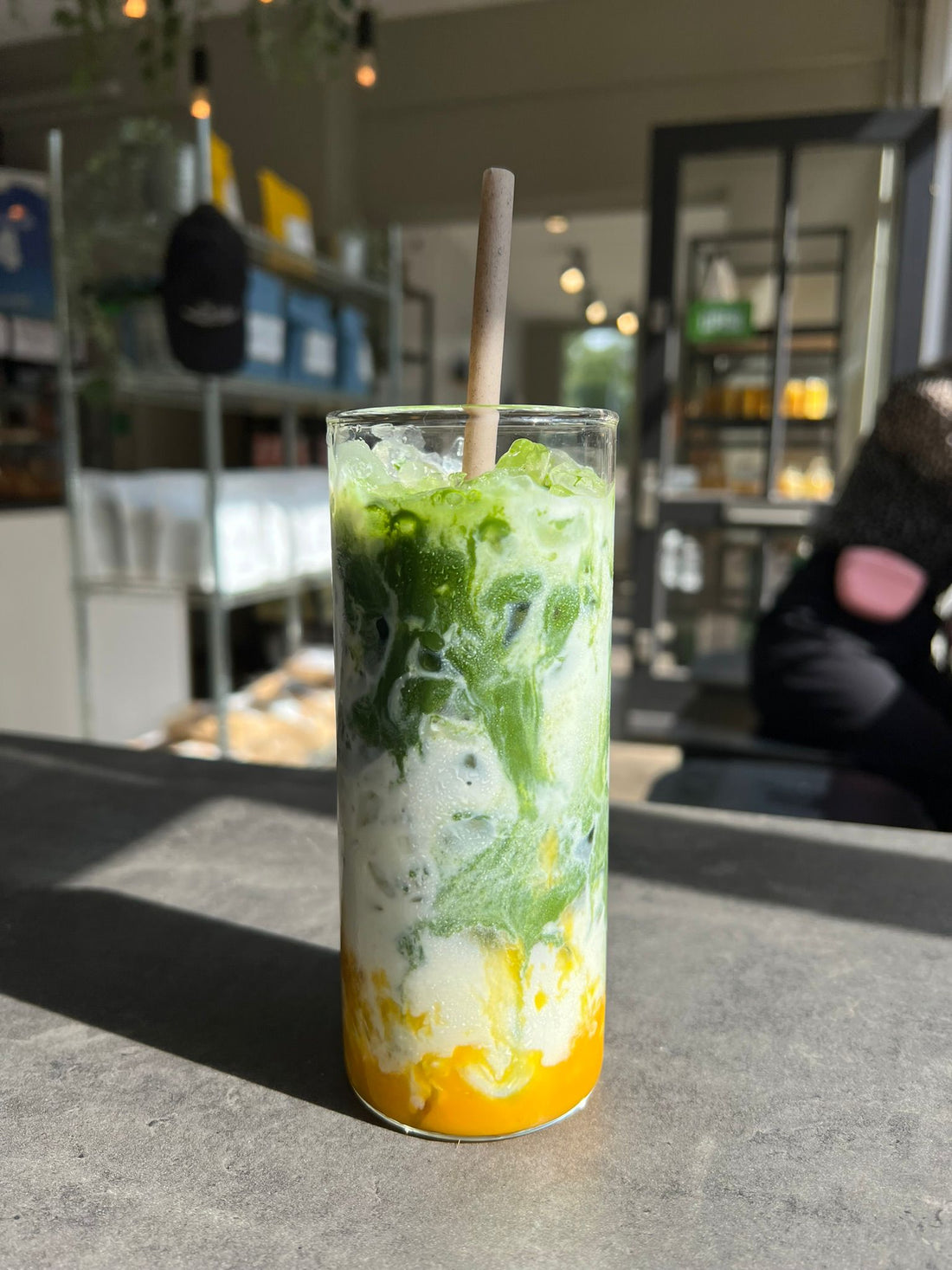 Iced Matcha Mango