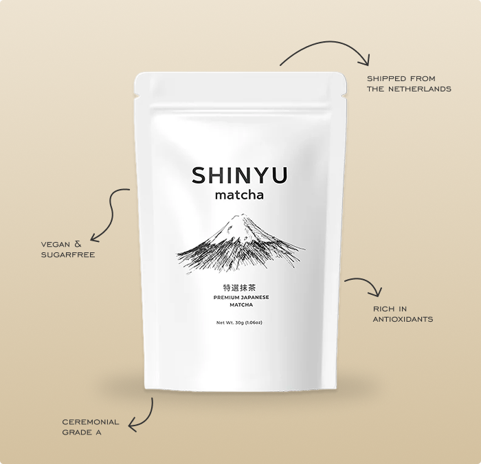 SHINYU Matcha - Single pack (30gr) 1 SHINYU Matcha - Single pack (30gr)