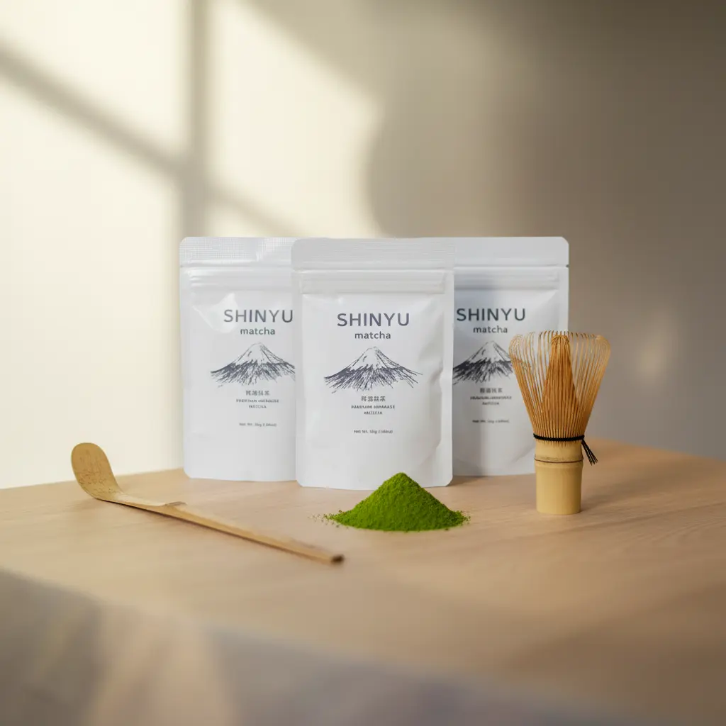 Voordeelbundel (triple pack matcha + whisk + lepel)